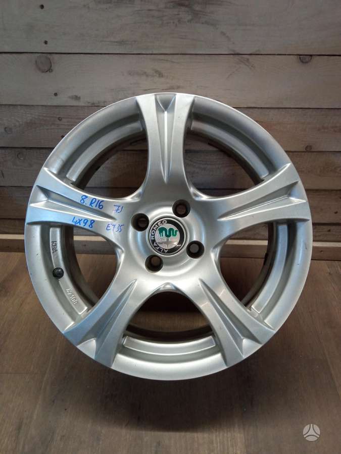 Alfa Romeo, light alloy, R16
