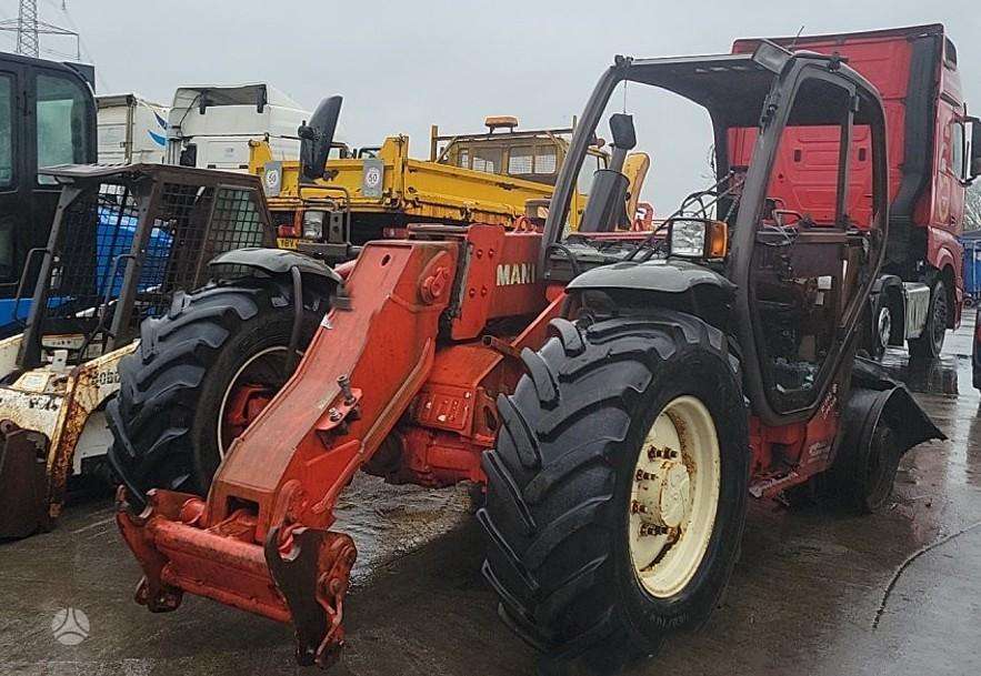Manitou MLT 633 TLS Dalimis, телескопическиe погрузчики