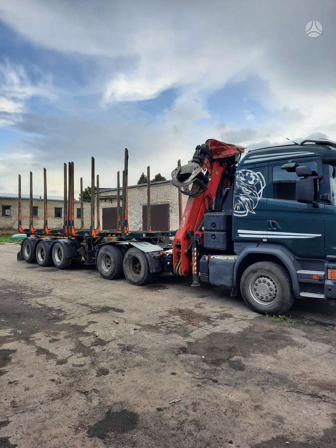 Scania G450, timber trucks