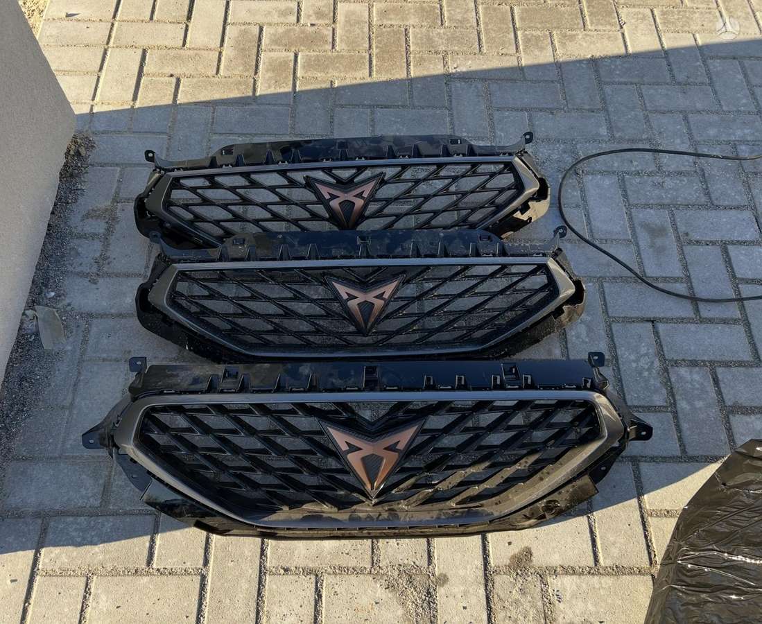 Cupra Leon apdailos detalės
