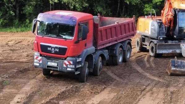 MAN 32.400, dumpers / tippers