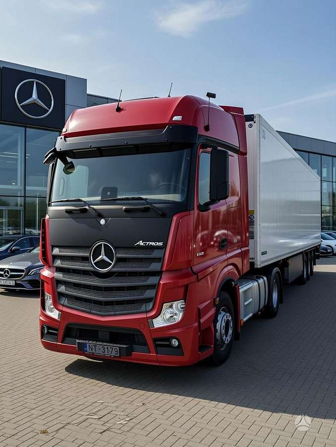Mercedes-Benz GigaSpace Actros 1845, double sleeper