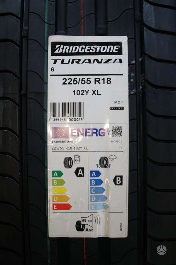 Bridgestone TURANZA 6, summer 225/55 R18