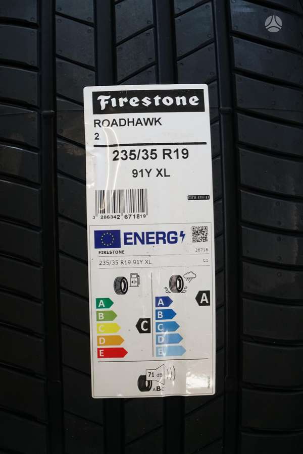 Firestone Roadhawk2, vasaras 235/35 R19