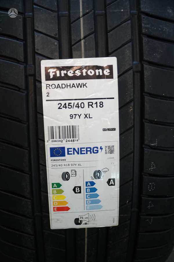 Firestone RoadHawk 2, summer 245/40 R18
