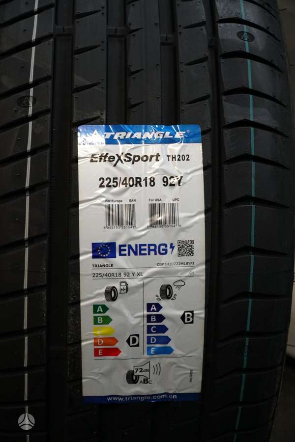 Triangle EFFEXSPORT (TH202), vasarinės 225/40 R18