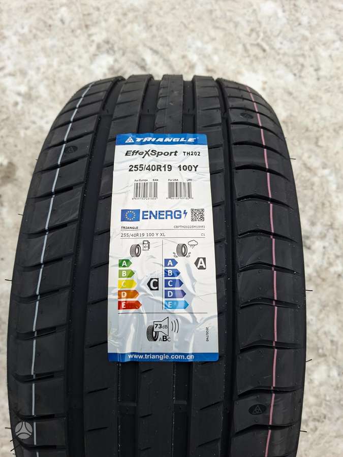 Triangle, летние 255/40 R19