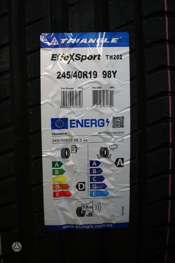 Triangle EFFEXSPORT (TH202), summer 245/40 R19
