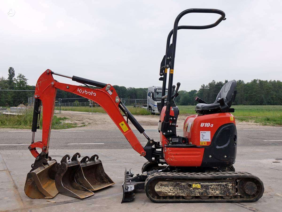 Kubota U-10, мини-экскаваторы