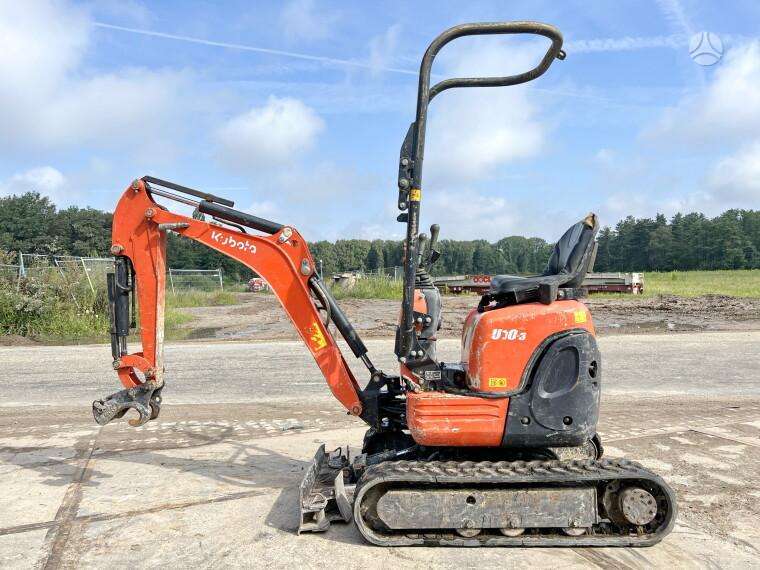 Kubota U-10, mini excavator