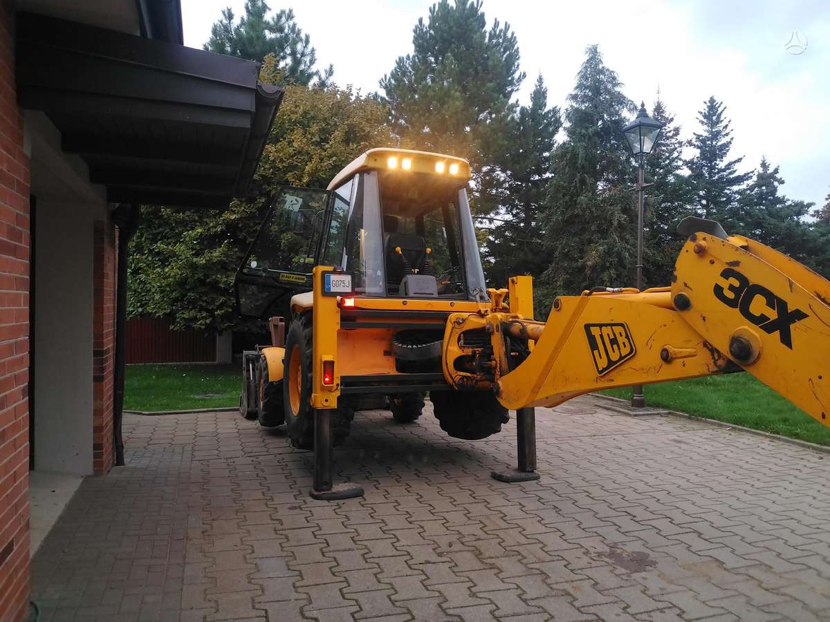 JCB 3CX, экскаваторные погрузчики