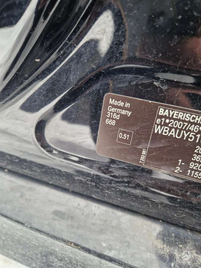 BMW 316 Dalimis