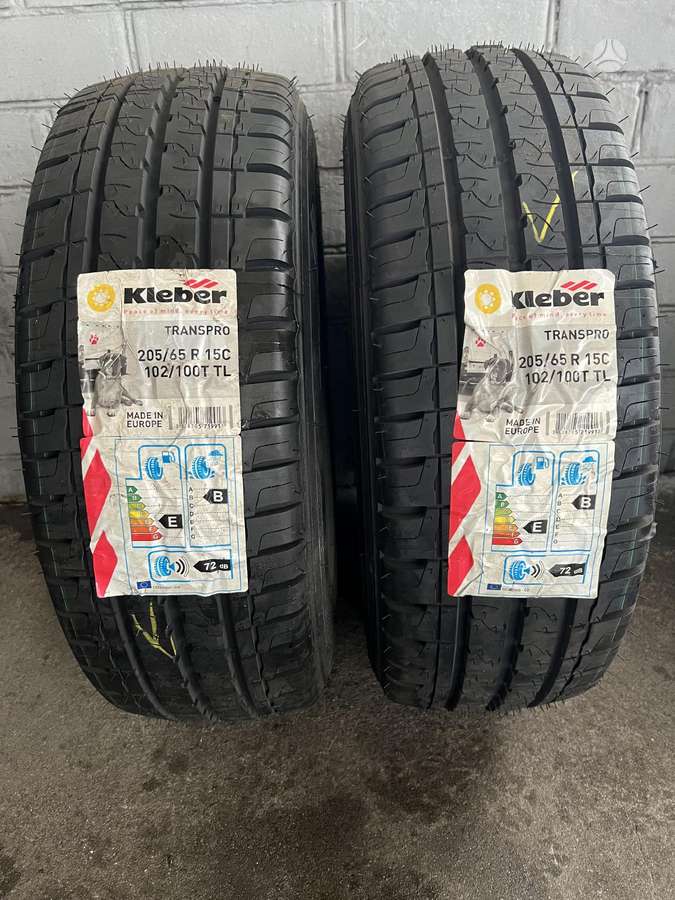 Kleber Transpro, vasarinės 205/65 R15