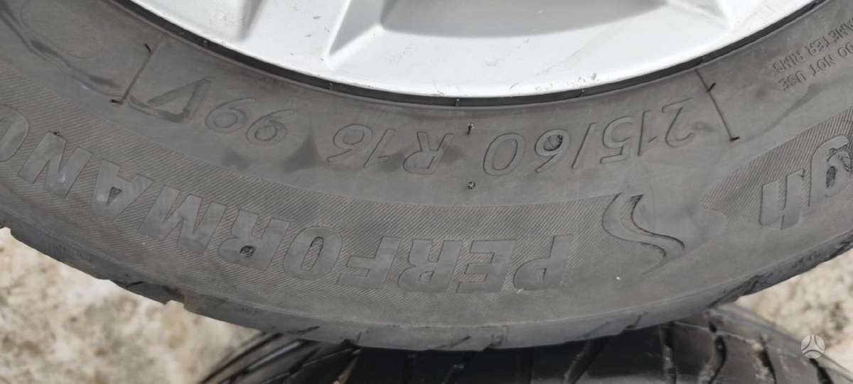 Volkswagen Pasat B9, light alloy, R16
