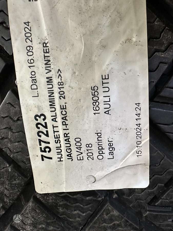 Jaguar I-PACE, light alloy, R18