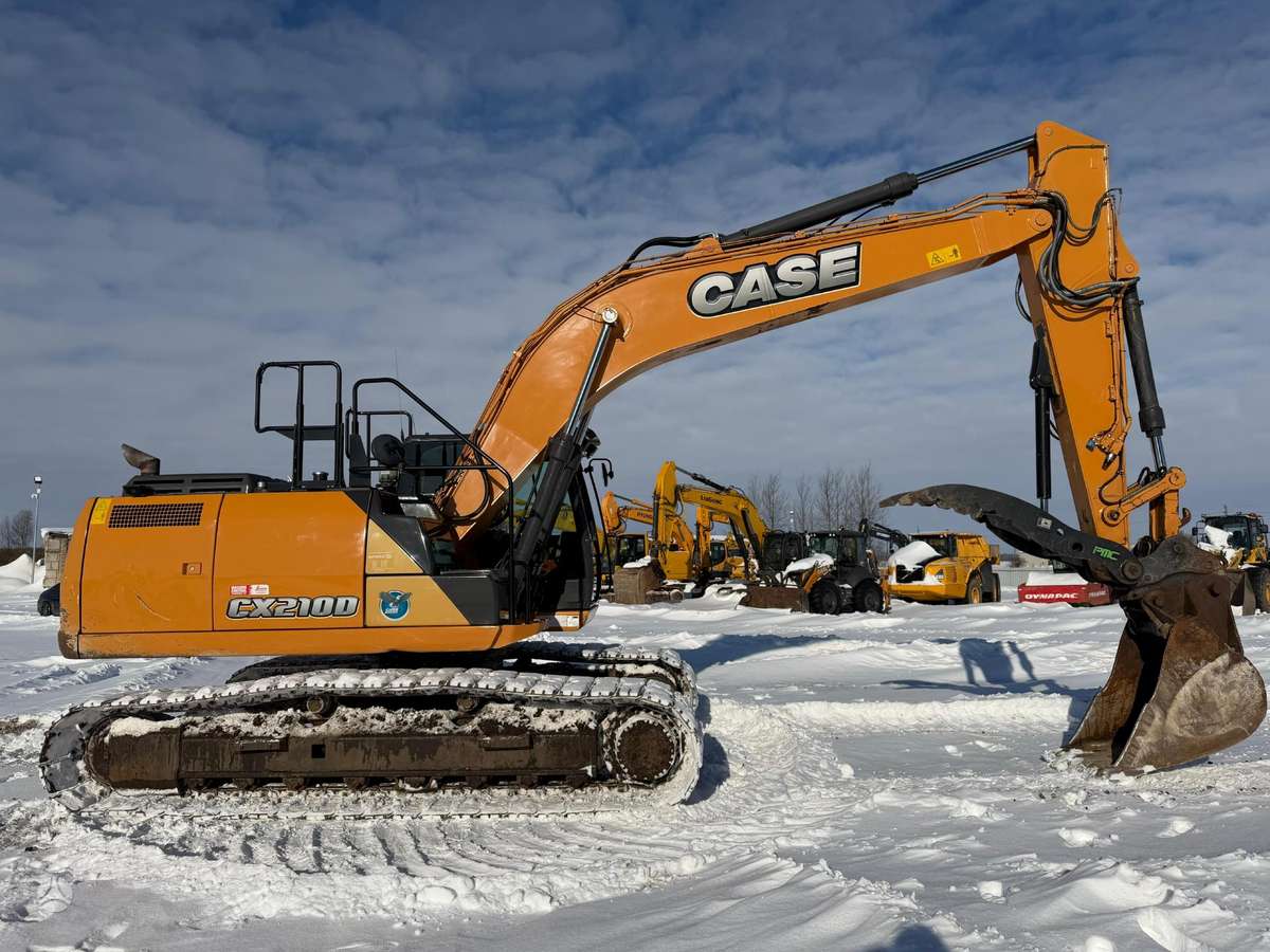 Case CX 210 D , THUMB HYD, excavator