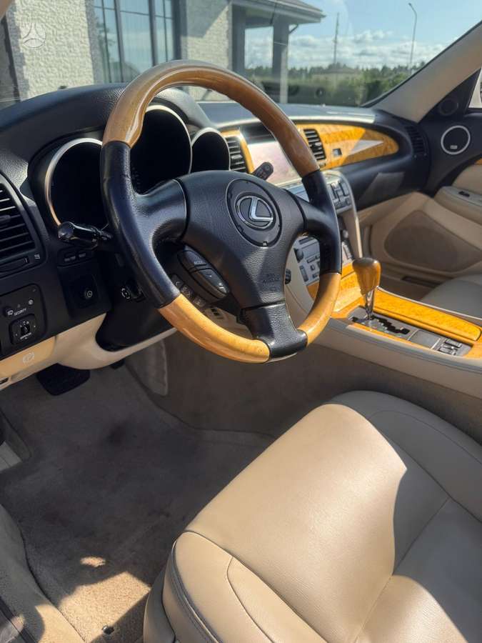 Lexus SC 430, 4.3 l., kabrioletas