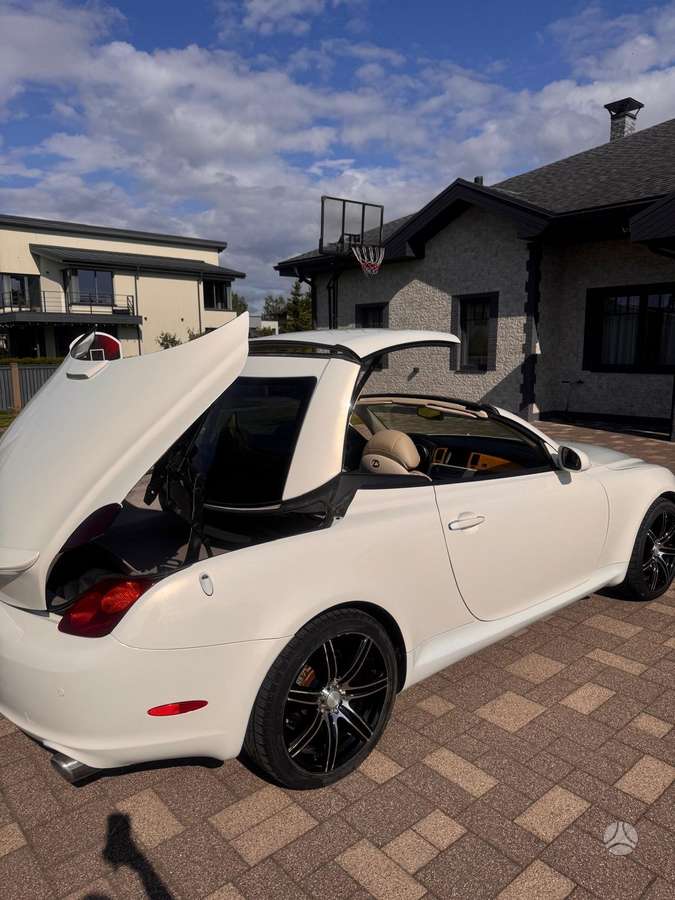 Lexus SC 430, 4.3 l., kabrioletas