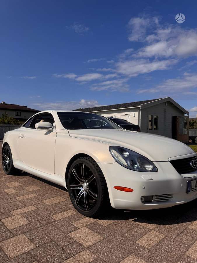 Lexus SC 430, 4.3 l., kabrioletas