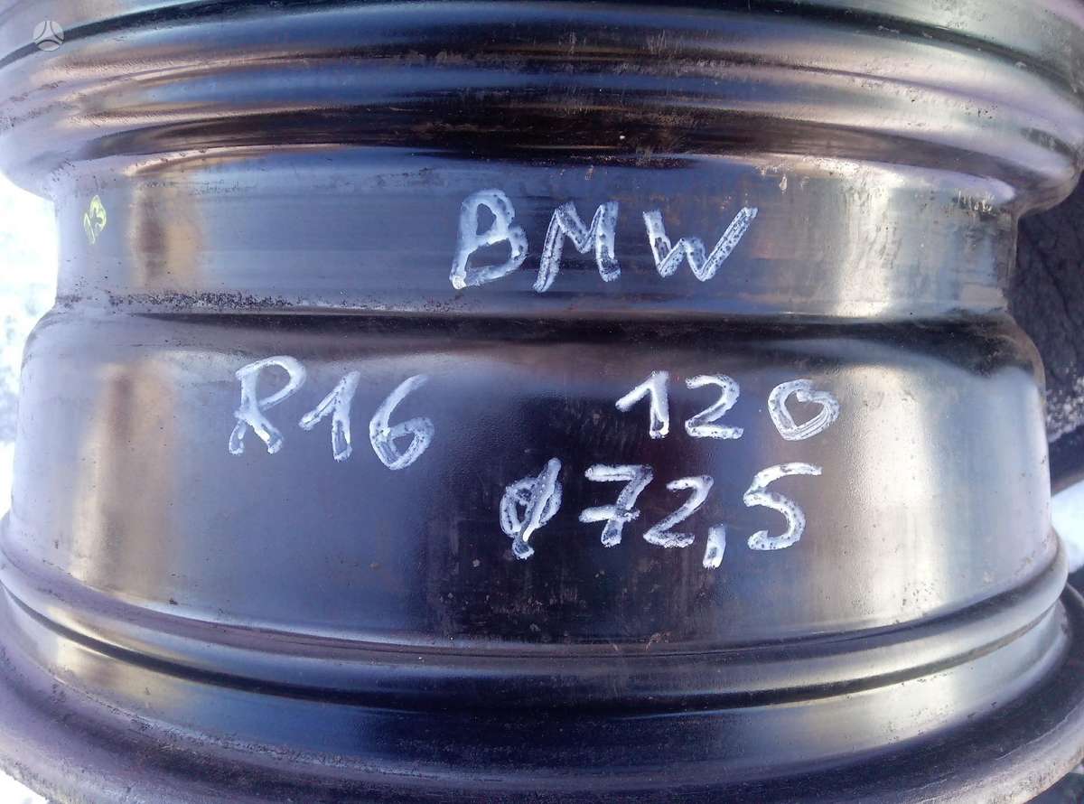 BMW, plieniniai štampuoti, R16