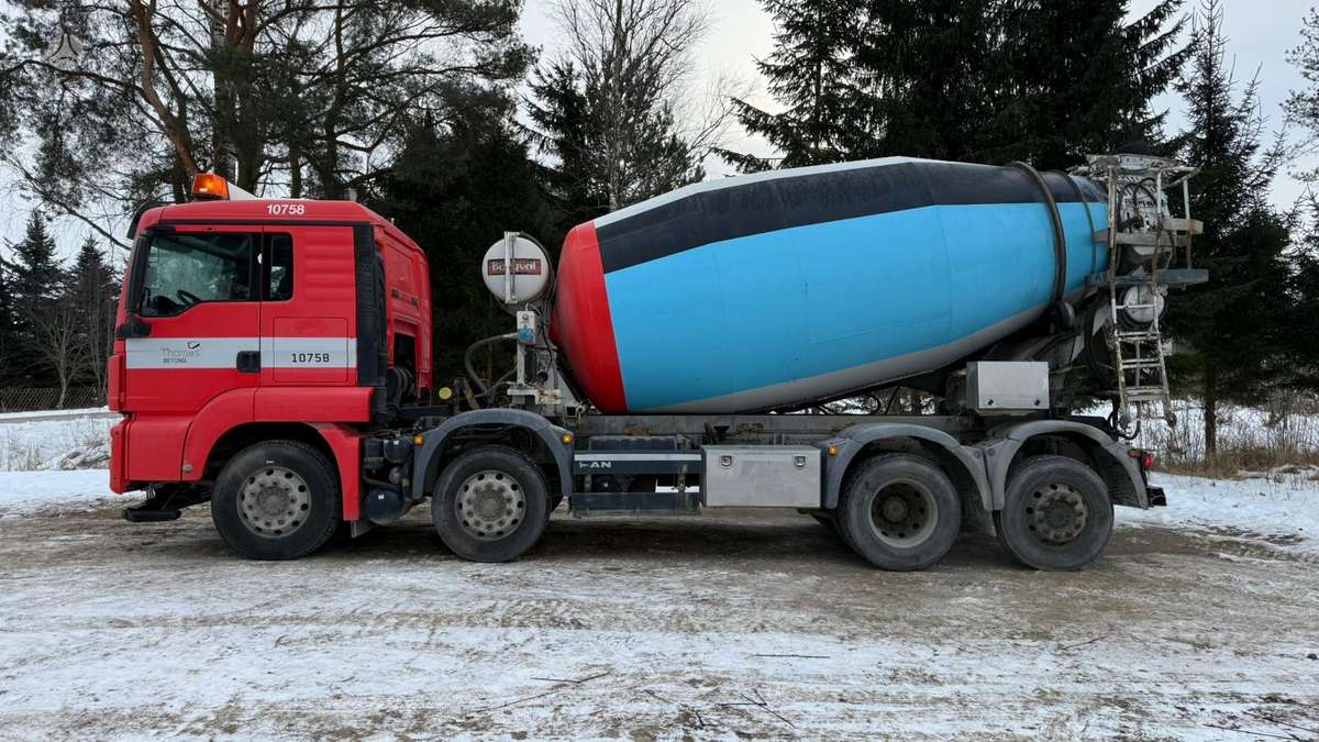 MAN TGS 35.400 8X2-4 BL, бетоносмесители