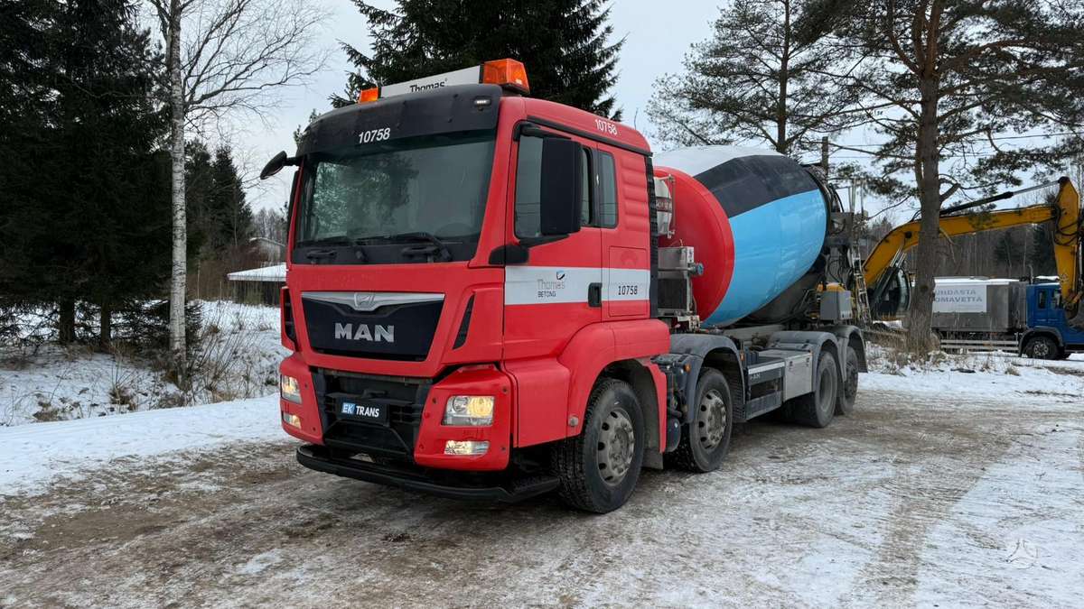 MAN TGS 35.400 8X2-4 BL, бетоносмесители