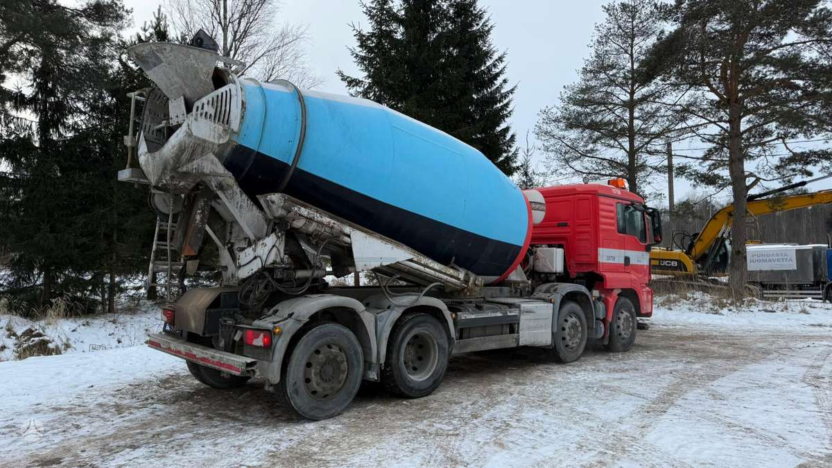 MAN TGS 35.400 8X2-4 BL, бетоносмесители