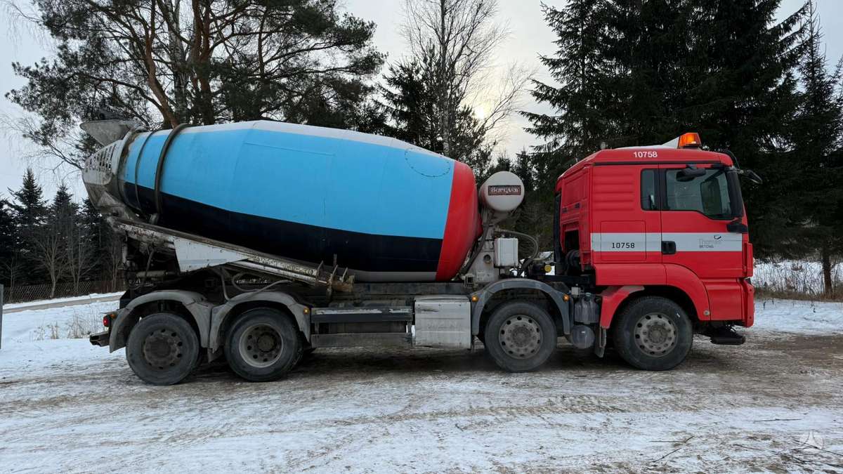 MAN TGS 35.400 8X2-4 BL, бетоносмесители