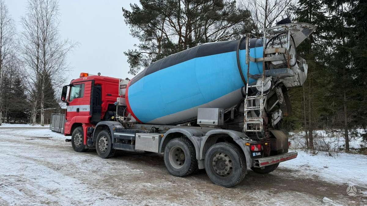 MAN TGS 35.400 8X2-4 BL, бетоносмесители