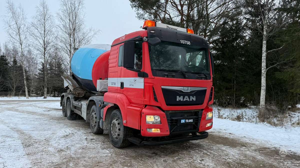 MAN TGS 35.400 8X2-4 BL, бетоносмесители