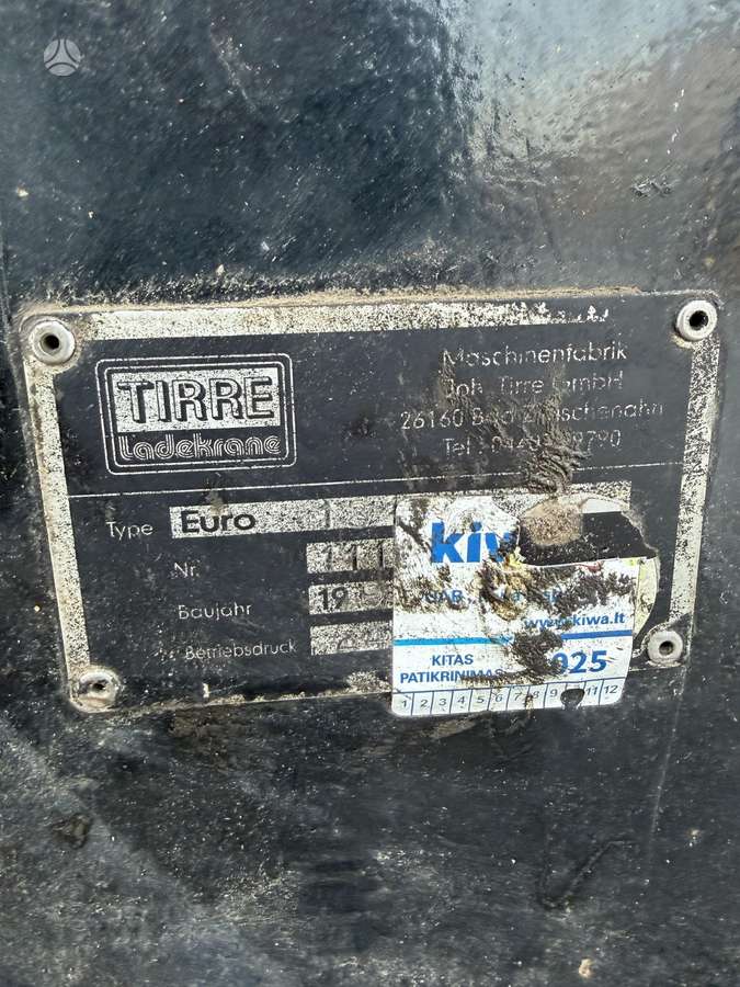 Tyran Tirre, краны / манипуляторы