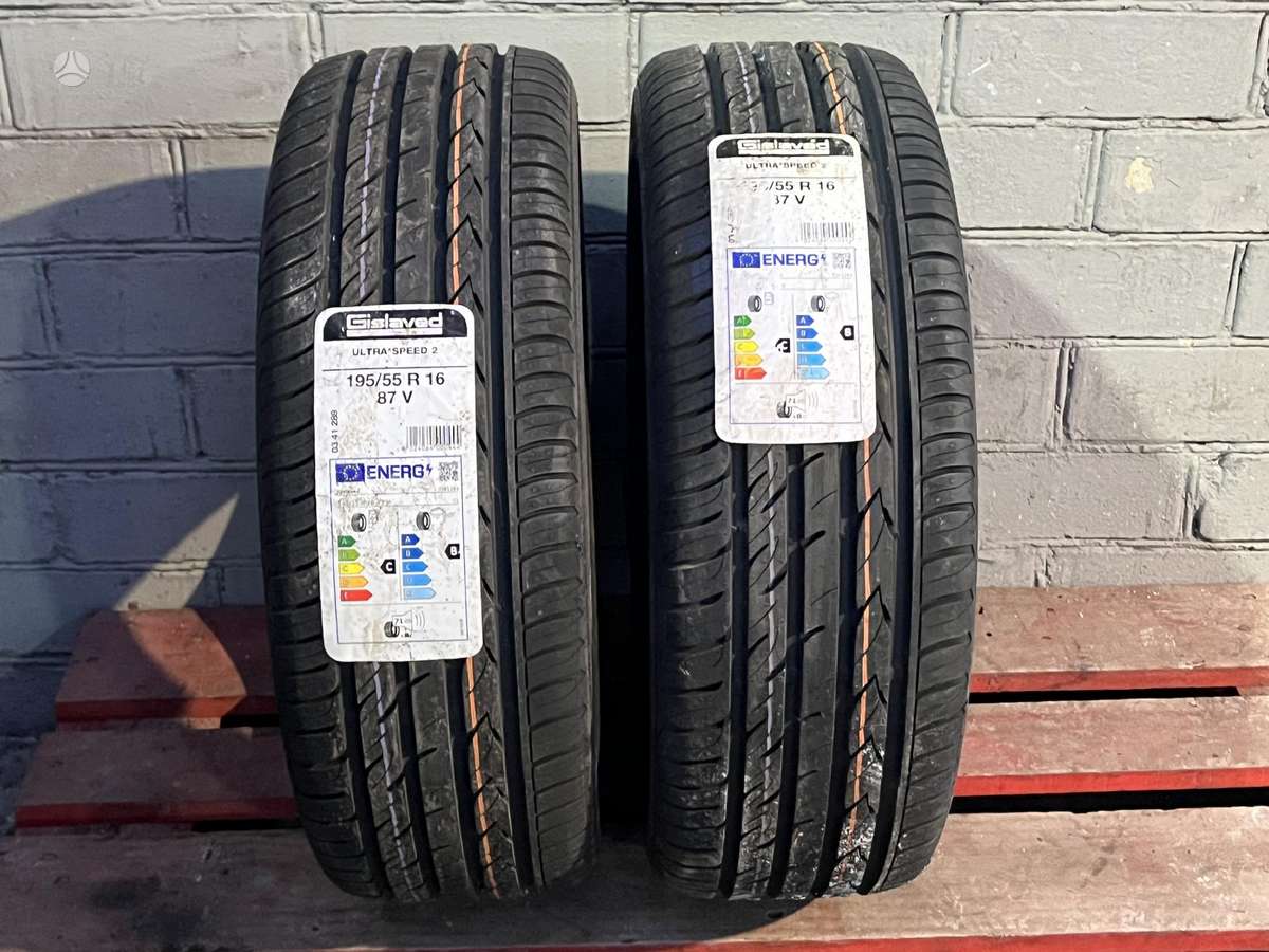 Gislaved Ultra Speed 2, summer 195/55 R16