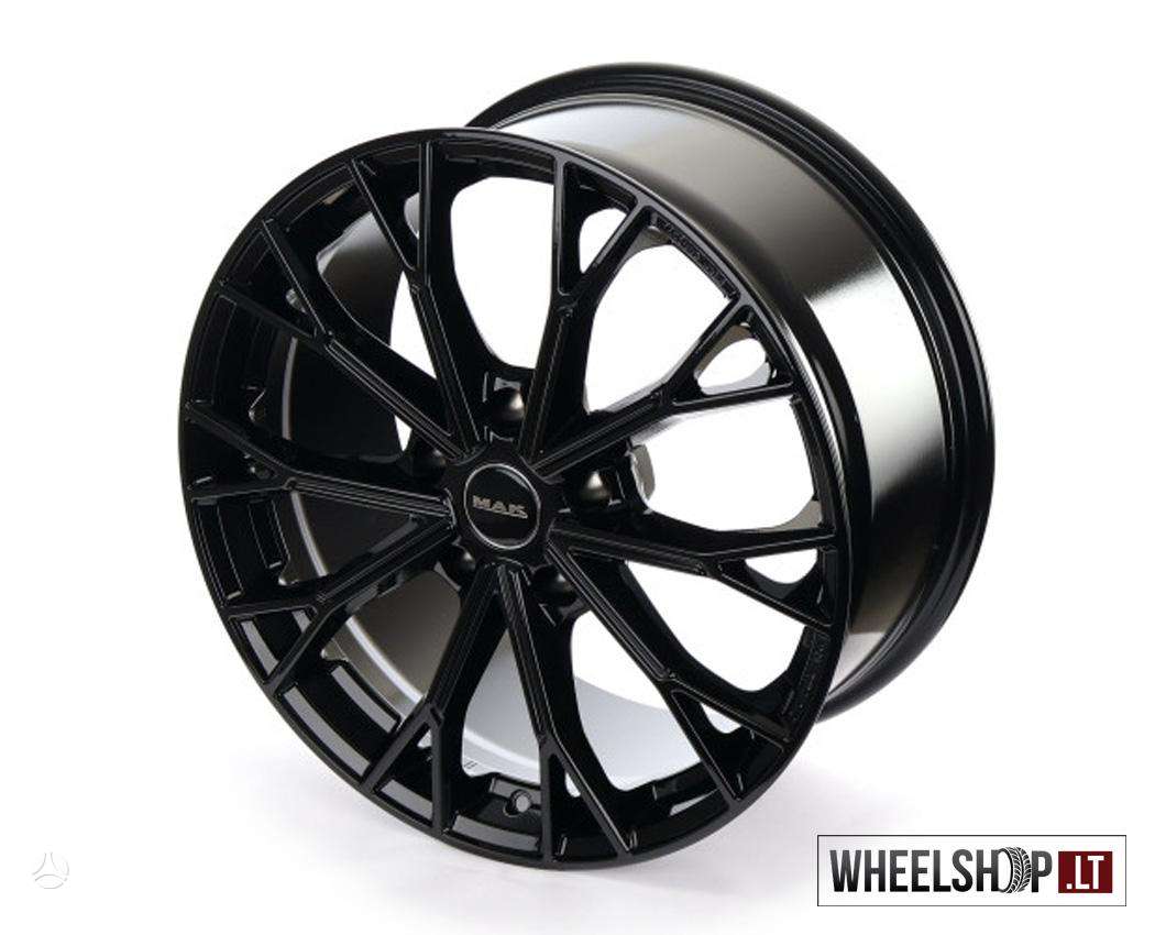 MAK Asphalt Gloss Black, light alloy, R18