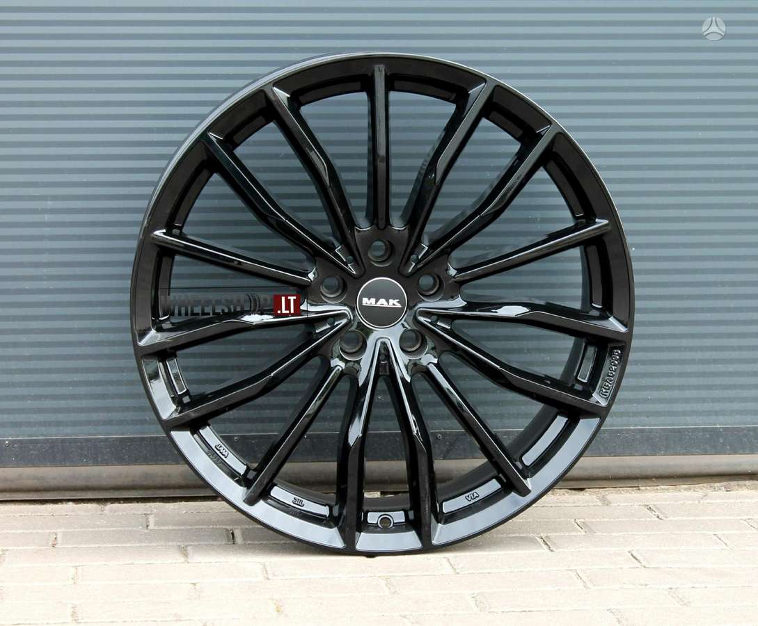 MAK Rapp Gloss Black, light alloy, R21
