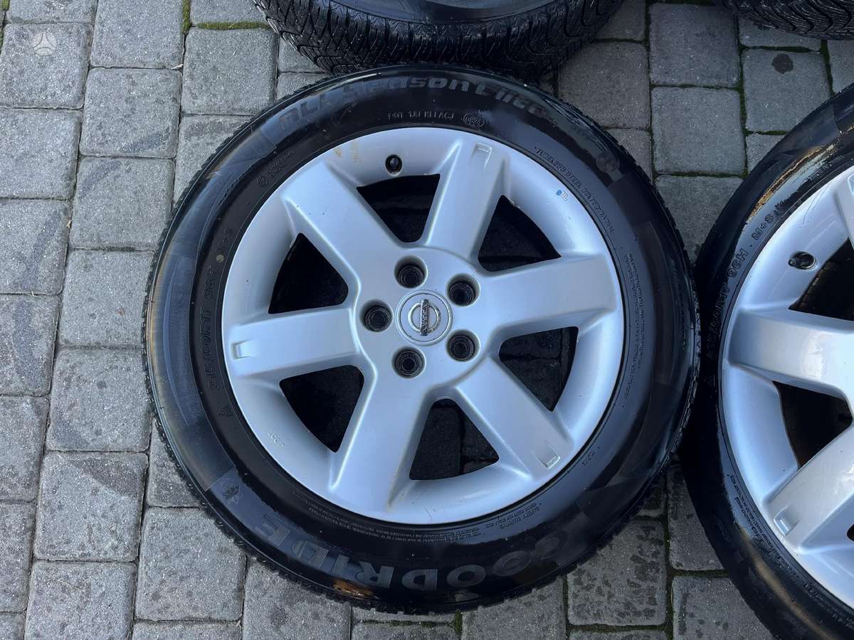 Nissan X-Trail, light alloy, R17