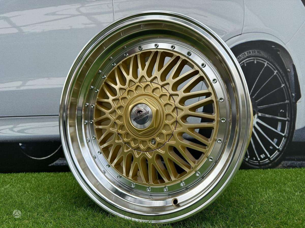 Forzza Forzza Malm VW BMW MB Gold, light alloy, R17