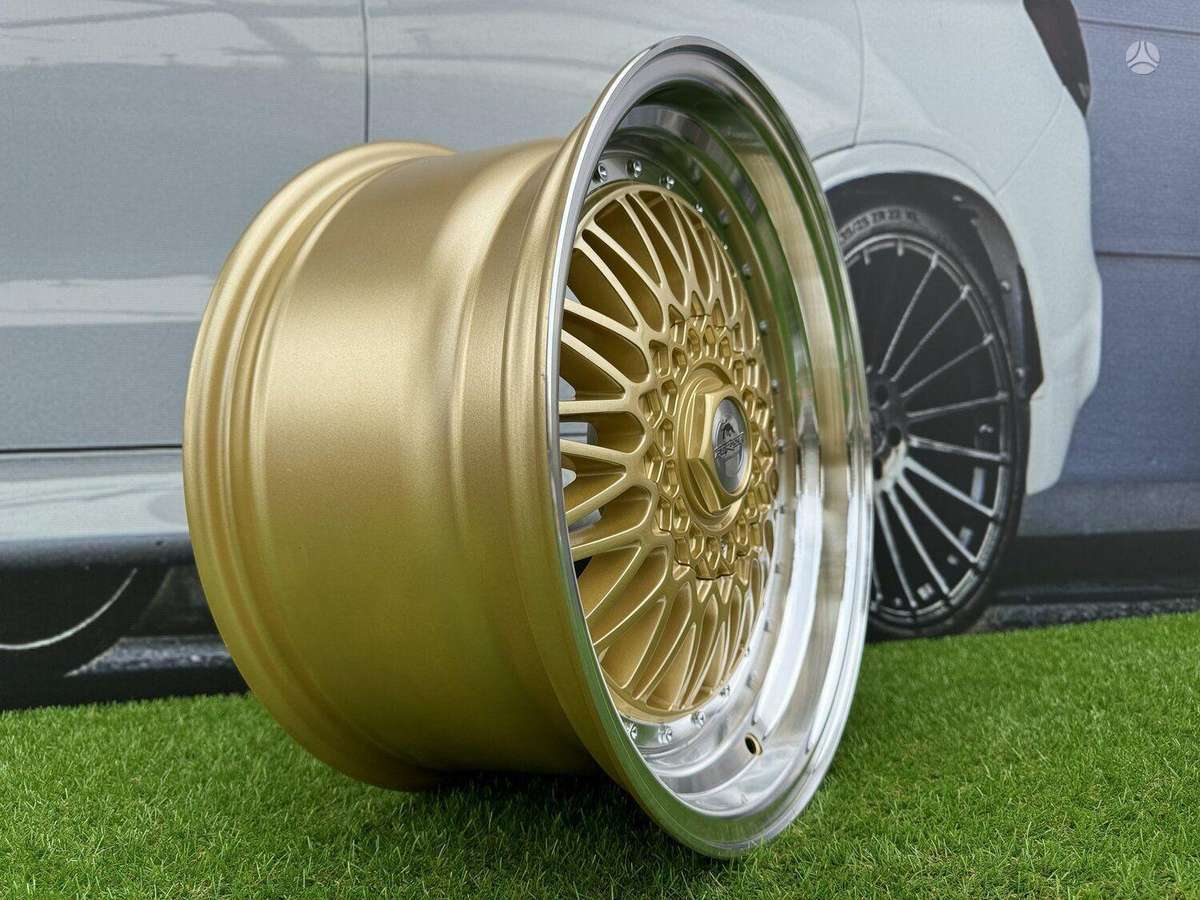 Forzza Forzza Malm VW BMW MB Gold, light alloy, R17