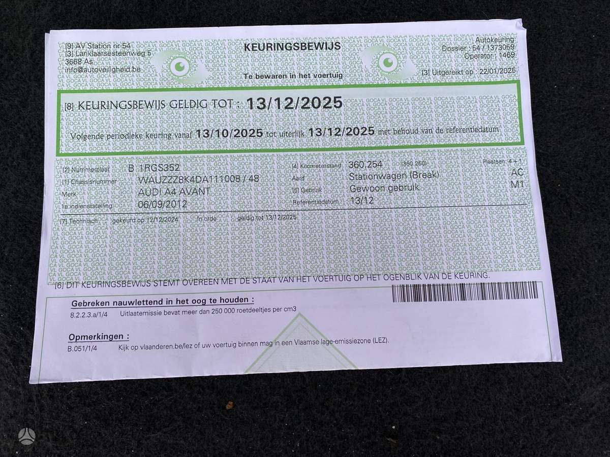 Audi A4, 2.0 l., universalas