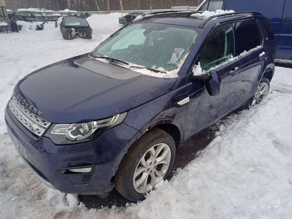 Land Rover Discovery Sport dalimis. Engine code 204dtd color code lrc 942 loire blue