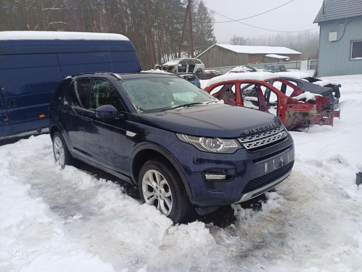 Land Rover Discovery Sport dalimis. Engine code 204dtd color code lrc 942 loire blue
