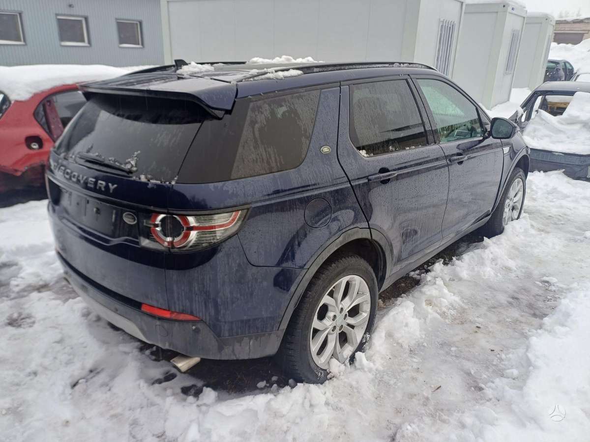Land Rover Discovery Sport dalimis. Engine code 204dtd color code lrc 942 loire blue