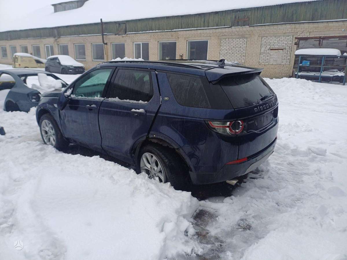 Land Rover Discovery Sport dalimis. Engine code 204dtd color code lrc 942 loire blue