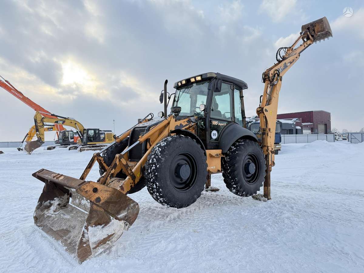 Case 695 SUPER R JOYSTICK, excavator loader
