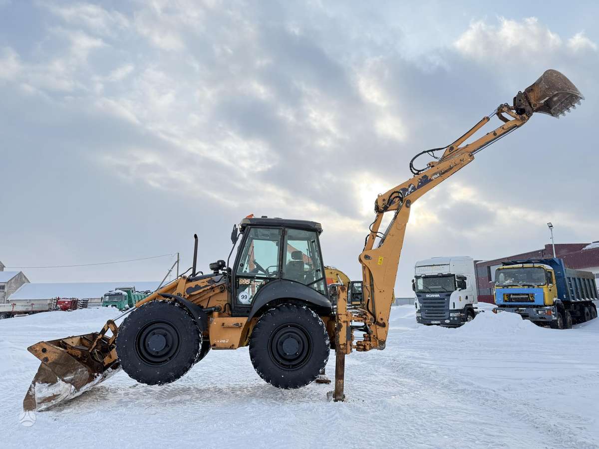 Case 695 SUPER R JOYSTICK, excavator loader