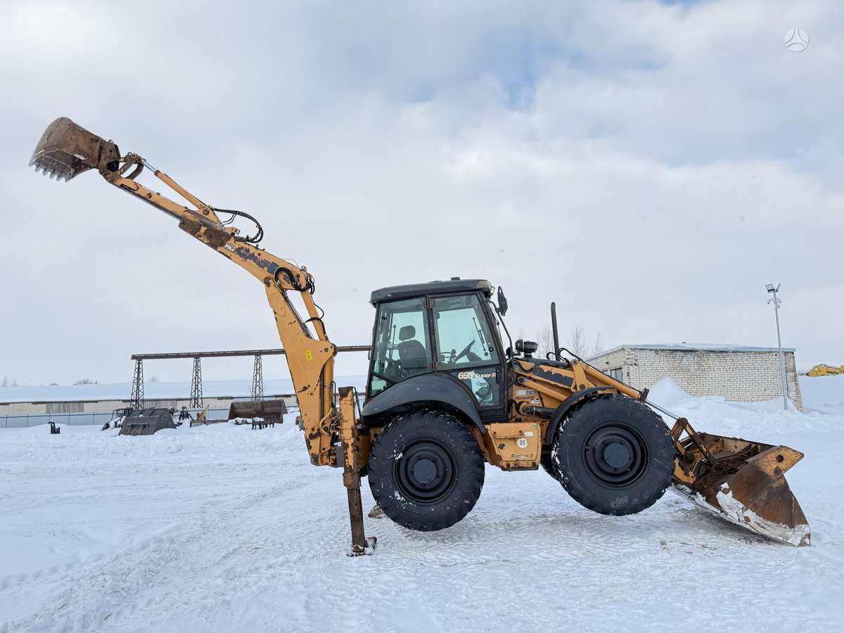 Case 695 SUPER R JOYSTICK, excavator loader