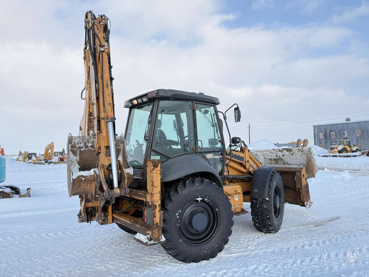 Case 695 SUPER R JOYSTICK, excavator loader
