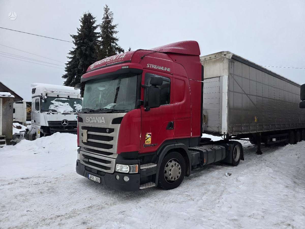 Scania R410 Streamline, double sleeper