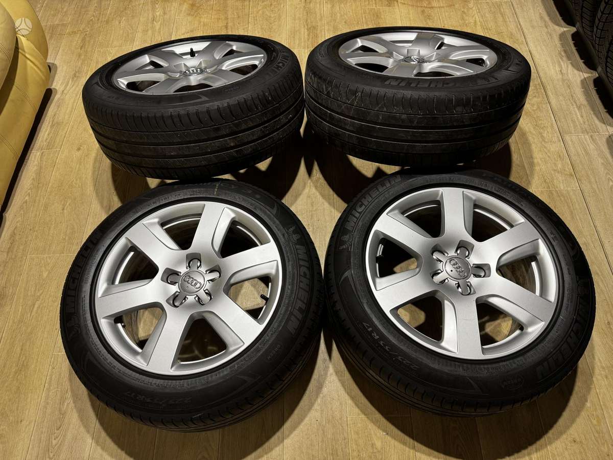 Audi A6 C7 su vas. padangomis, light alloy, R17
