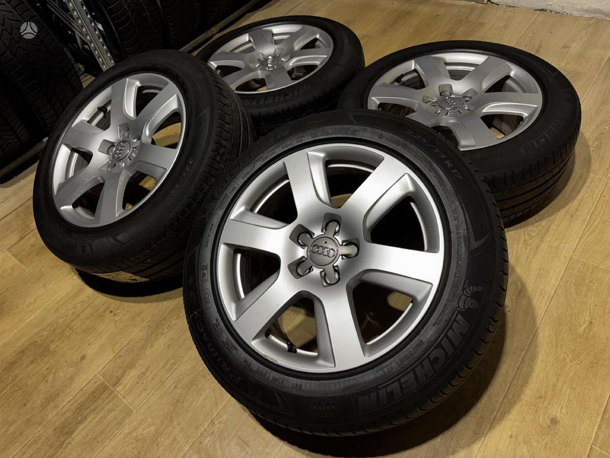 Audi A6 C7 su vas. padangomis, light alloy, R17