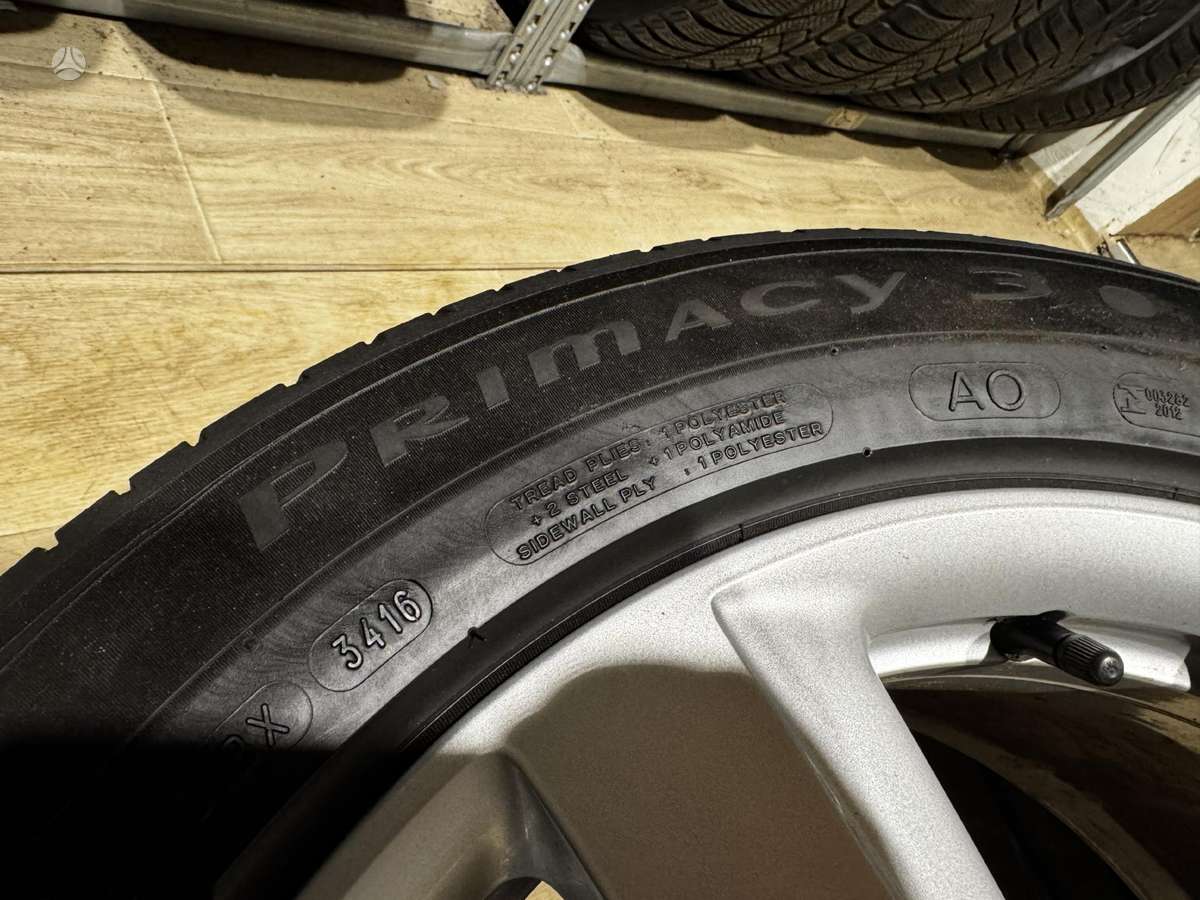 Audi A6 C7 su vas. padangomis, light alloy, R17